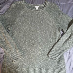 Vintage L.L. Bean Women's 100% Cotton Knit Sweater‎